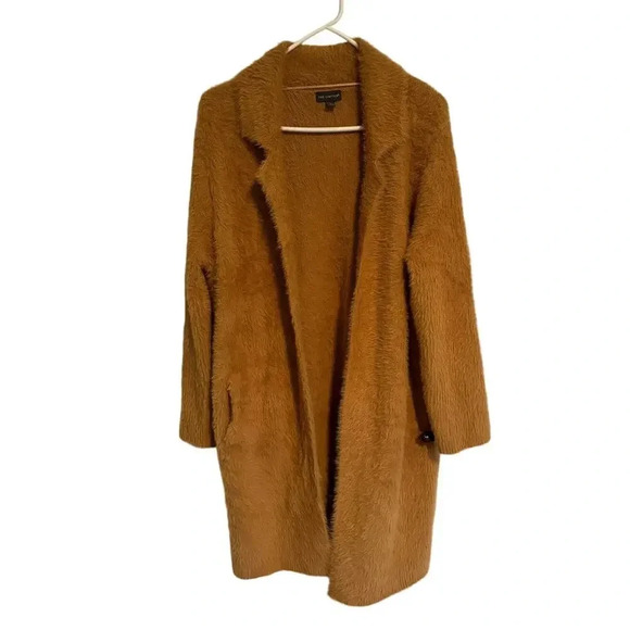 The Limited Long, fuzzy, cardigan sweater, large - Picture 1 of 11